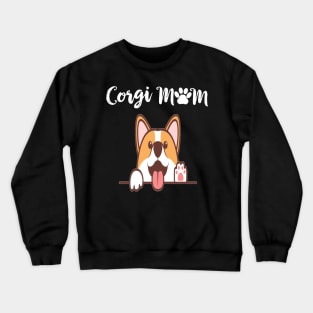 Corgi Mom (242) Crewneck Sweatshirt